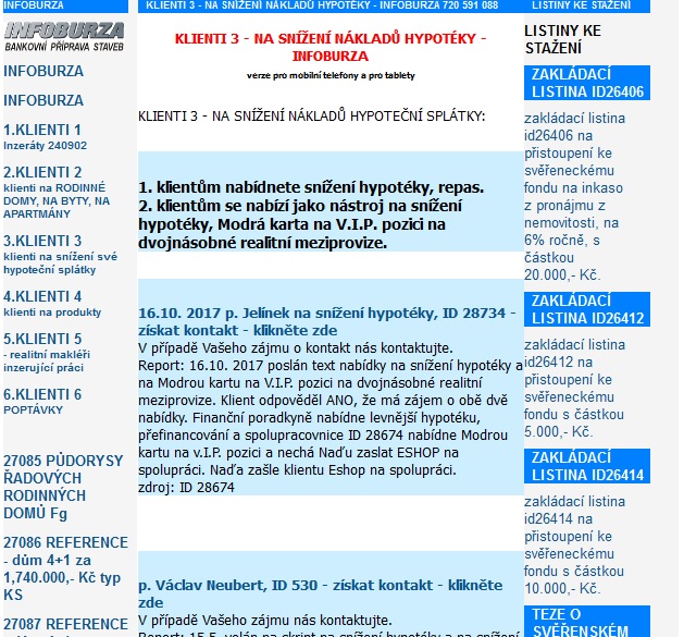 3.KLIENTI 3 klienti na snen sv  hypoten spltky