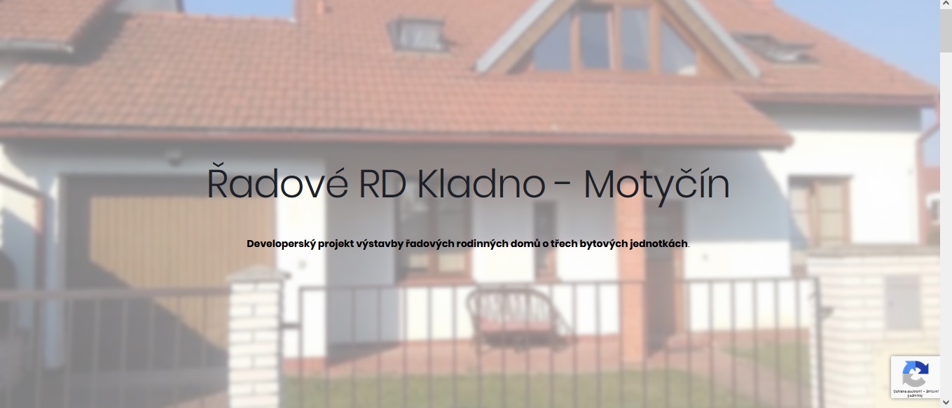 adov RD Kladno - Motyn